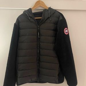 Canada Goose shearling puffer jacket size M